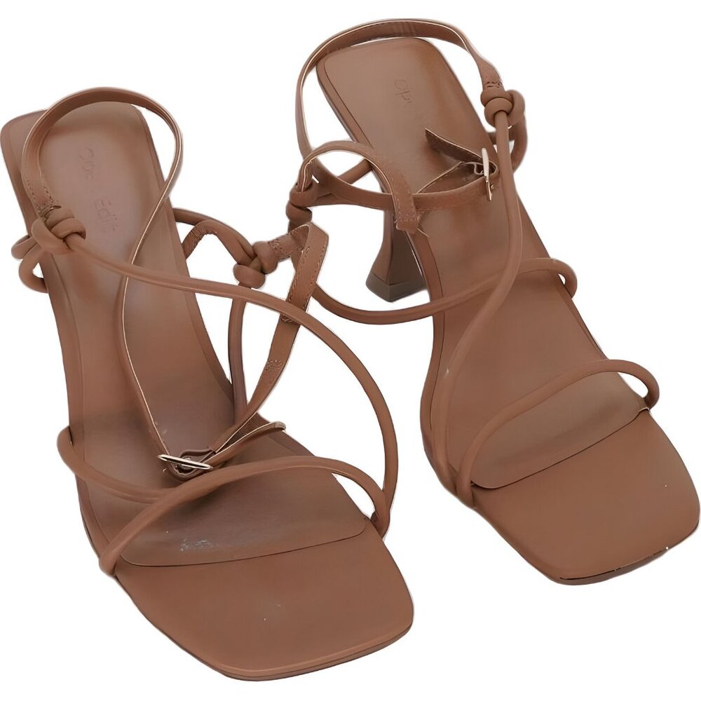 Reggie Tan Open Toe Womens Sandals Size 10 - Fast Shipping